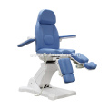 Rotating split legrests podiatry chair